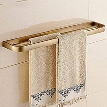 JKCKHA Northern Europe. cremagliera da Bagno Scaffale Bagno Ripiani Rack Gancio di Rame Doppia cremagliera/Bar Appeso Una Pastorale