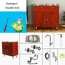 CCLLA Lavelli da Cucina Lavandino del Bagno lavello Mobile Mobile-lavabo Mobile Rosso-Impermeabile Antiscivolo/Altamente Resistente all'Usura