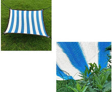 Paralume A Strisce Blu E Bianche, Copertura per Piante A Rete Solare Resistente Ai Raggi UV al 95%, Perfetta per Il Patio da Giardino All'aperto (Dimensioni : 3X5m)
