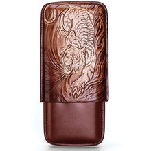 ZLMMY Viaggi Cigar Humidor - Cuoio Sintetico Cigar Box Portatile Cigar Box umidificatore