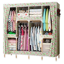 JFFFFWI Armadio Guardaroba Armadio 170 * 165 * 45cm Guardaroba Semplice Armadio in Legno Massiccio (Colore: A)
