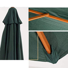 Parasole da Giardino per Esterni da 2,7 m, Grande ombrellone da Giardino in Alluminio, tettoia per ombrellone, Leggero, Resistente ai Raggi UV, per Tende da Spiaggia/Piscina/Patio/ripa