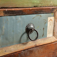 FZYHFA - Armadio con 4 cassetti, in legno massiccio di recupero, 65 x 30 x 70 cm (L x l x A)