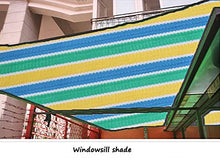 Rete ombreggiante 90% Sunblock Panno Ombreggiante per Copertura per Piante di Serra, Tende da Sole da Giardino per Ripari All'aperto, Strisce Multicolore (Dimensioni : 5x10M)