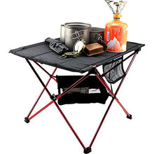Tavoli da Picnic Tavolo Pieghevole, Desk Portatile Pieghevole Ultra-Light Grey Picnic da Viaggio Pink Black Outdoor Camping (Color : B)