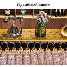 ZLJ Portabottiglie per Vino da Appendere a Parete in Metallo Portabottiglie per Vino da Appendere Portabottiglie per Vino Rustico Portabottiglie a Parete (Dimensioni: 120 * 30cm)