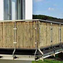Balcone Protezione Recinto di bambù Schermata Privacy Sicurezza Ecologica Il Diametro del Tubo di bambù È di Circa 1,4-2,4 Cm Adatto A Parabrezza O Fonte di Ombreggiatura