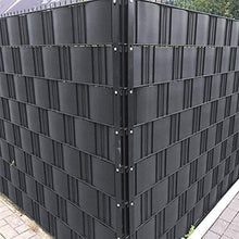 LJIANW PVC Frangivista per Recinzione, All'aperto Schermata Privacy Pannelli per La Privacy PVC Balcone Schermata Privacy con Clip di Fissaggio per Mazzo Giardino, 450 gsm