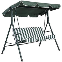 Wimark - Copertura di ricambio per tettoia da giardino, veranda, altalena, colore: Verde