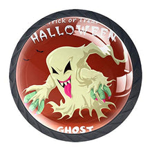 Caramelle di Halloween 4 PCS Pomelli per Porta, Pomolo per Mobile, Pomelli per Mobili con Viti, Maniglia per Armadietto, Pomelli per Porta, Pomelli per Cassetti per Porta, Armadio, Cassetto e Credenza