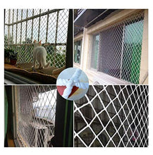 Rete di carico della rete di sicurezza della rete Rete anticaduta for balcone, Rete da carico coperta in corda di nylon bianca, Rete di protezione for ringhiere for reti di sicurezza for bambini Rete