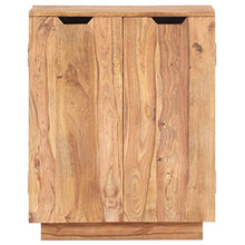 vidaXL Legno Massello di Sheesham Credenza Madia Mobile Basso Armadio Armadietto Mobili Arredo Arredamento Cassapanca Portaoggetti 60x33x75 cm