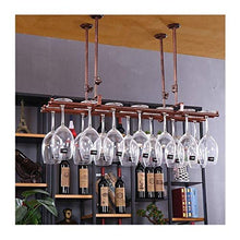 Chunjiao Scaffale in vetro a testa in giù, Bar Creativo Cremagliera in vetro appeso, Glass in vetro, Portabici da vino, Portabicchiere per vino, Cremagliera appesa, Cremagliera, Portabico di vino Port