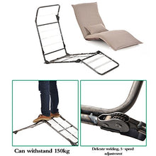 Li jing home Divano Pigro Divano Schienale Tatami Divano Pieghevole Sedia/Divano Letto Poltrona Letto pigra Pieghevole Morbida e Confortevole (Color : Brown)