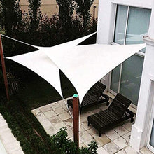 Vele parasole LQ Ombra Cloth Triangolo Canopy, Super Resistente, più Spesso, di Blocco la dannosa Luce, Sole Vela Ombra for Patio Yard pergolato Esterno Giardino, Tende da Sole Shelter