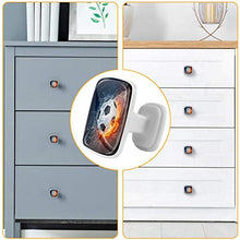 Set di 4 maniglie rotonde per armadio da cucina, credenza, cassettiera, cassettiera, con viti, per cucina, comò, armadietto, bagno, armadio e calcetto