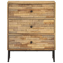 vidaXL 3x Credenza in Legno di Teak Recuperato Buffet Mobiletto Madia Armadio