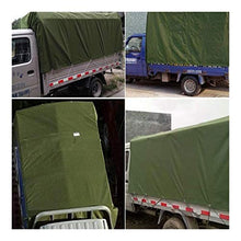 Telone impermeabile Impermeabile E Resistente alla pioggia canvas telone Camion incatramata spessa protezione solare esterna Isolamento termico Rainproof Parasole Panno ( Color : Green , Size : 2x2m )