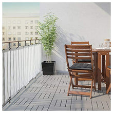 IKEA DYNING – Antivento/Parasole, Bianco, 250 x 80 cm