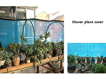 Rete ombreggiante Rete di Schermatura A 8 Pin Sole Mesh per Copertura Vegetale, Tessuto Resistente All'umidità in Tessuto All'ombra 80% Sunblock per Tetto Tettoia, Blu (Dimensioni : 2x6M)