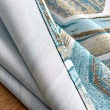 WSJIABIN Decorazioni per la casa Tovaglia Tavolo da tè Tessuto Blu Geometrico Rivestimento Tavolo da Pranzo Europeo Soggiorno Tovaglia Impermeabile Tovaglia