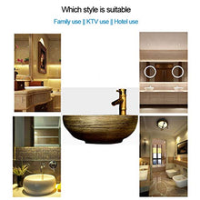 Bagno Lavandino Artistico Linea Lavabo Domestico Fatto a Mano Alta Temperatura Ceramica Lavello a Prova di Spruzzi Gabinetto Hotel Club 41 X 15 Cm