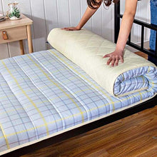 YOLL Pieghevole Futon Materasso Matrimoniale Singolo da Terra Tatami stuoie, Portatile Trapuntato Stile Giapponese Futon Rilievo di Materasso Tatami Materassino/C / 90 * 200cm