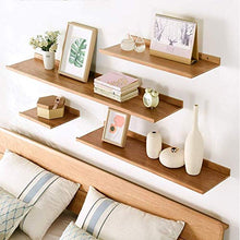 Una partizione Display Rack Bagagli Immagine Ledge mensola Rapida Sostituzione mobili a Corpo Lunghezza x Larghezza Piano Spazio Solido Muro di Legno di Quercia, Materiale Legno: