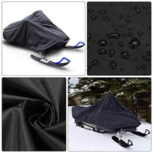 UPKOCH Copertura per Motoslitta Rimovibile Impermeabile 292 * 130 * 121 Cm Copertura di Stoccaggio Resistente agli Agenti Atmosferici E Ai Raggi UV