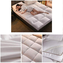 Futon - Materassino pieghevole in tinta unita Tatami, per letto singolo, matrimoniale, tiene caldo in inverno, morbido tappetino dormitorio, per studenti, singolo, matrimoniale, bianco, 180 x 220 cm