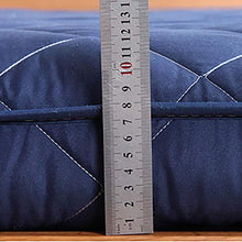 MSM Tradizionale Giapponese Pavimento Materassi,100% Cotone Trapuntato Tatami Pieghevole Futon Cuscino Stuoie per Yoga Meteria Grigio 180x200cm