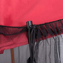 SHANCL Ombrellone Ombrellone da Giardino Schermo/Umbrella zanzariere/Schermo all'aperto Ombrello zanzariera/Tettoia for terrazza di Copertura/Camping Ombrellone da Giardino/terrazza reticolato Cano