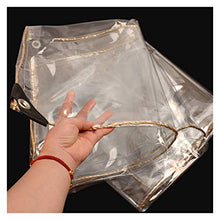 GYYARSX Teloni Trasparente Telone Casa Balcone Trasparente Plastica Pellicola Antipioggia, Anti-ultravioletto Isolamento Anti Congelamento, Usato for Serra Giardino, 23 Dimensioni