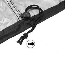 Coperture per Mobili da Giardino Coperture per GiardinoRettangolari Copertura per Tavolo da Esterno Tessuto E Interno in PVC Resistente allo Strappo Oxford Nero Cm per mobili