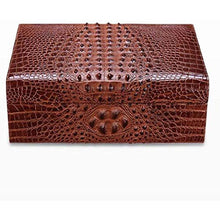 ZYING Leather Cigar Box di stoccaggio - Versatile Forte Resistente all'Uso di Tenuta buona Cigar Humidor Cigar Box (Color : Brown)