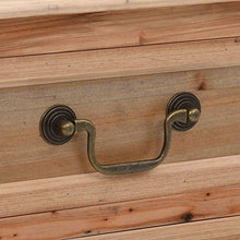 Festnight Comodino Marrone 40x30x50 cm in Legno di Paulownia