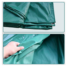 LILIS - Telo impermeabile per mobili da giardino, telo protettivo impermeabile per tenda e protezione solare resistente per esterni, 220 g/m² (colore: verde, dimensioni: 2 x 3 m)