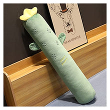 JUNMAIDZ Peluche Pianta ripiena da Cuscino Lungo Piante Fragola Cactus di Carota Peluche (Farbe : Cactus, Höhe : 130cmx20cm)