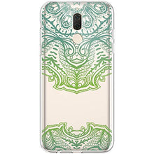 Robinsoni Cover per Samsung Galaxy A6S Cover Silicone Galaxy A6S Case Trasparente Custodia in Gomma Morbido TPU Flessibile Caso Antiurto Caso Colorato Case Ultra Sottile Anti-Graffio Bumper Cover