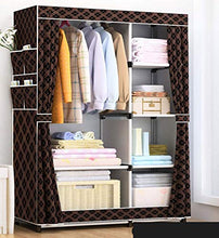 Combinazione di Moda Armadio Telaio in Acciaio Anti-Polvere Non Tessuto. Facile da smontare -Max Home (Colore : 4)