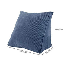 rosemaryrose Cuscino Triangolare con Supporto per Schienale Divano E per Il Letto,Schienale Divano Letto Decorazione