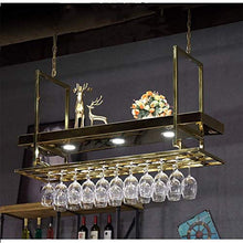WLABCD Portabampa Del Vino Home Red Holder Restaurant Bar Bar Vino Glass in Vetro/Soffitto Appeso Bottiglia Di Vino Porta Bottiglia Metallo in Ferro Di Vino Happio Di Vino Hard Hard/Grande Altezz