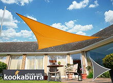 Tende a vela Kookaburra - Triangolare 5.0m Arancione Tessuto Impermeabile
