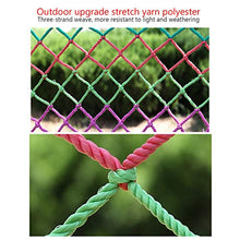 ETZBQ Rete Arrampicata per Bambini,Altalena da Giardino Adulti, Rete da Arrampicata Indoor per Bambini - Set da Gioco All'Aperto Jungle Stadium, Percorso A Ostacoli(1 * 7m/3.28 * 22.96ft)