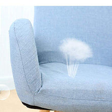 JJZXT Sedie Stampato Stretch reclinabile Copertura Mobili CollectionComfy Dorm - Imbottito Pieghevole Camera Reading (Color : Blue)