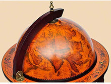 Globe Globe Tavolo bar cabinet, offre molto spazio per il vino, liquori, bevande e calici,Green