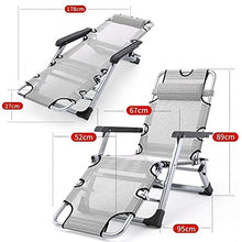 PAKUES-QO Pieghevole Zero Gravity Chaise Lounges Sdraio da Giardino per Esterno Sedia a Dondolo a Dondolo Supporto per Uso Domestico Sedia a Sdraio Portatile Pausa Pranzo Sedia pigra