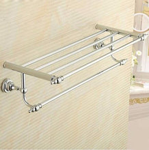 SJQKA Portasciugamani in Stile Europeo Portasciugamani Rame Bagno Asciugamano Rack Bagno Il Bagno Rack Bagno Hardware Ciondolo