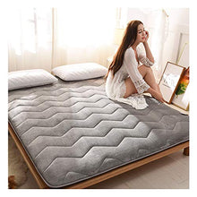 HUATAN Materasso Tatami Futon Tatami Giapponesi, 100% Effetto Piuma Morbido, Futon Ortopedico, Flessibile, Sfoderabile Dormire Tappetino per Dormitorio Camera da Letto,B,90 * 190cm/35 * 75inch