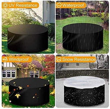 YULIAN 80x80cm Impermeabile Giardino Cover Mobili da Giardino 80x80 cm, Terrazza Giardino Tavolo da Tavolo Copertura Rotonda, Fornitore Tabella Protezione Protezione Protezione POUTOFOUS Sp.
